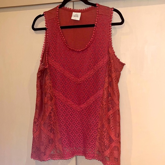 Knox Rose Lacey top size Large - Picture 1 of 7